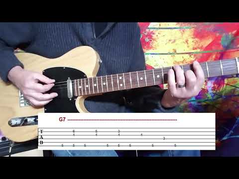 DROP-D BLUES GUITAR LESSON (Hybrid Picking)