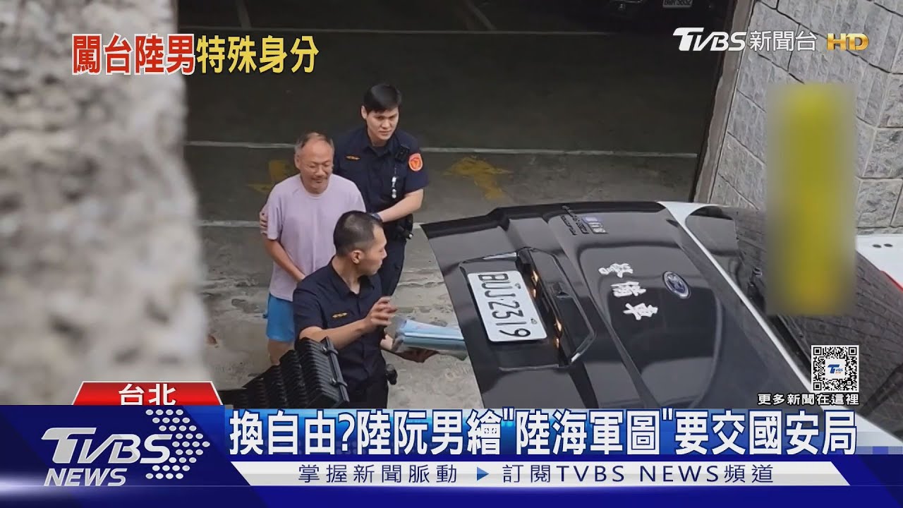 換自由？　陸阮男繪「陸海軍圖」要交國安局