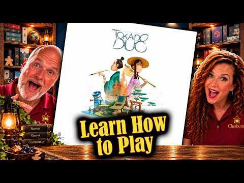 How to Play Tokaido Duo ?? | Complete 2-Player Setup & Rules Tutorial