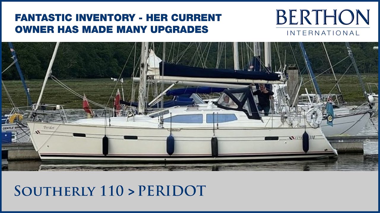 [OFF MARKET] Southerly 110 (PERIDOT) - Yacht for Sale - Berthon Int.