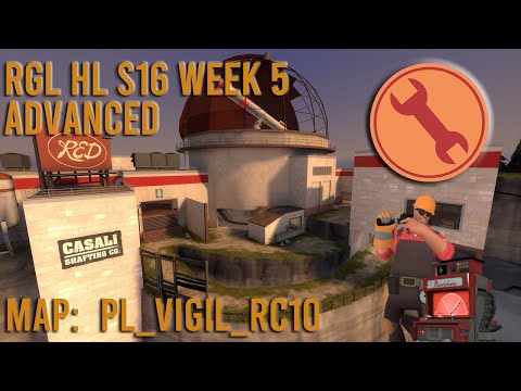 [TF2] RGL Advanced Highlander Match Day - Vigil - Engineer