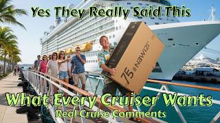 Yes They Really Said This - What Every Cruiser Wants