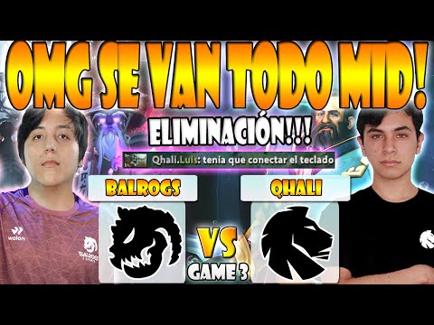 BALROGS VS QHALI BO3[GAME 3]ELIMINACIÓN-JEIMARI VS ROBO Z- LATAM ROOKIE CHALLENGE- DOTA 2 PRO