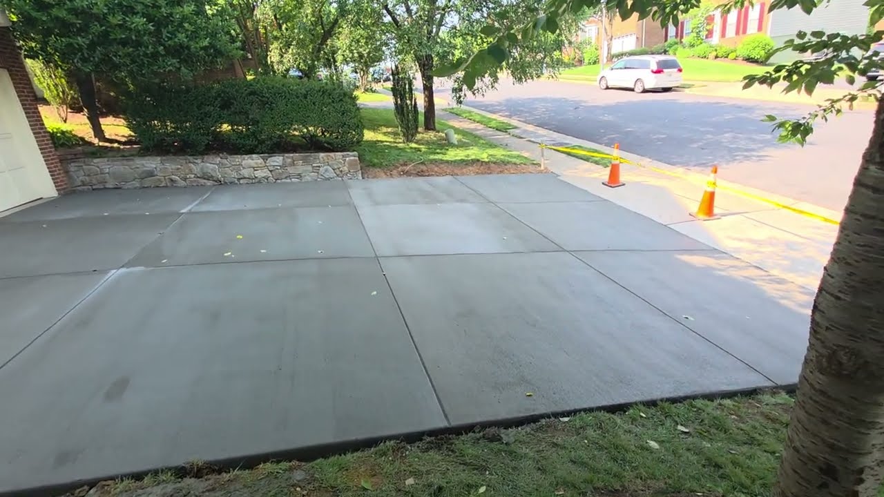 3-Car Concrete Driveway & Drainage in Alexandria, VA | Professional Base Compaction (video still)