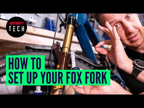 How To Set Up A Fox Suspension Mountain Bike Fork | MTB Suspension Set Up