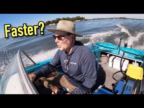 Electric Outboards - Momentum M10 vs ePropulsion Navy 6 top speed test!