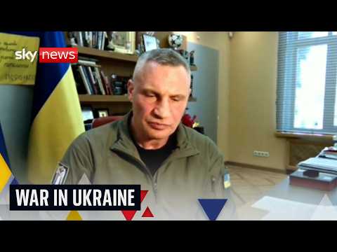 Kyiv mayor Vitali Klitschko addresses UK MPs about the war in Ukraine