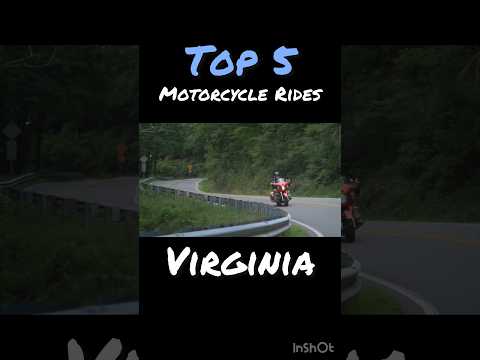 Top 5 Best Motorcycle Rides in Virginia!