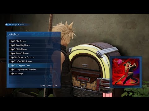 Final Fantasy 7 Remake Tango of Tears Music Disc Location