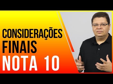 Final Considerations - How to complete a TCC?