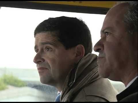 Presidente da EP/REFER visitou obra de electrificação do ramal do Porto de Aveiro