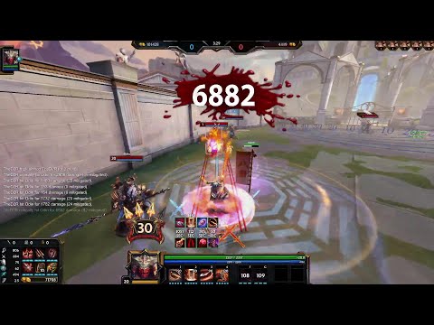 Hachiman 6882 Crit | Smite Season 10