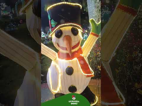 #Asi se viste de navidad Parque Justo L Duran en #DuraniaTusristicayCafetera