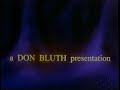 Don Bluth Warner Bros 1994 A