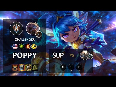 Poppy Support vs Pantheon - NA Challenger Patch 10.21