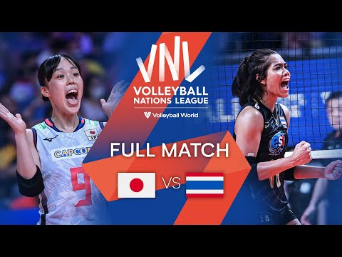 🇯🇵 JPN vs  🇹🇭 THA - Full Match | Preliminary Phase | Women's VNL 2022