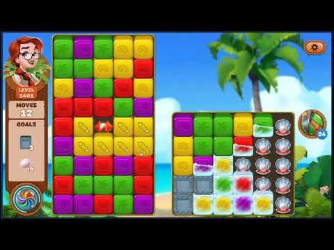 Lost Island Blast Adventure Level 1401 - NO BOOSTERS 🏝️ | SKILLGAMING ✔️