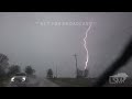 04-13-2022 Canton, MS Tornado Warnings-Power Going Out-Lighting Barrage-Drone Timelapse