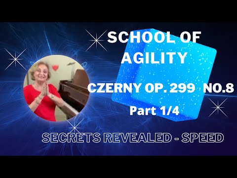 🟢FINALLY CZERNY 299, NO 8 PART 1 OF 4🟢 HOW TO PLAY FAST 🟢TO NOT BE MISSED 🟢