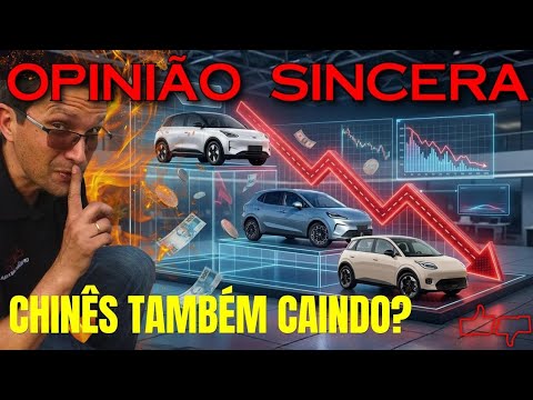 CARRO CHINÊS também está SOFRENDO? Vamos falar de Geely EX2, MG4 Urban e GAC Aion UT. Compra Sincera