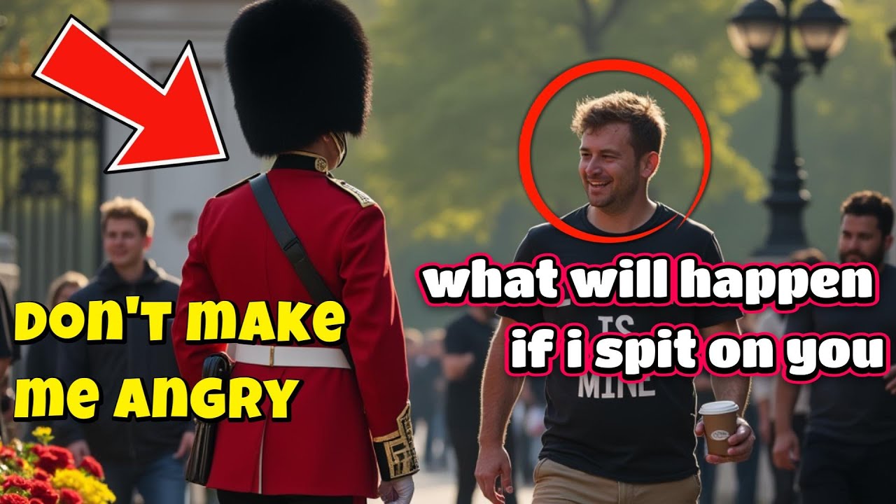 This Guy Spat In The Face Of A Royal Guard. What Happened Next Left Everyone Speechless!