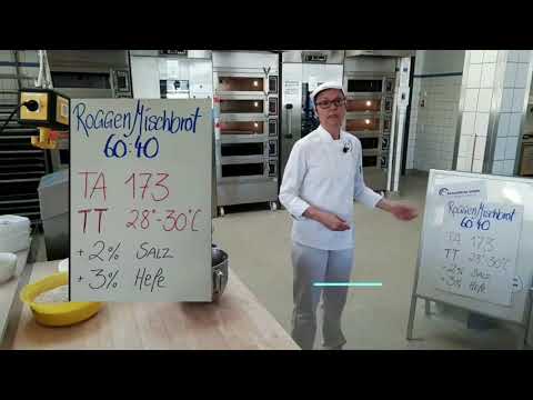 Roggenmischbrot! Mit Berliner Kurzsauerteig.