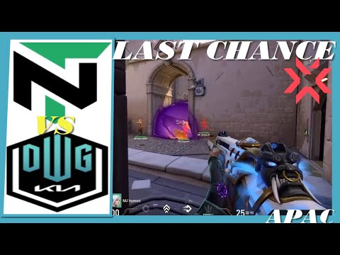 DAMWON vs NUTURN | LOSER OUT | All HIGHLIGHTS | Lower Bracket | VCT 2021 APAC Last Chance Qualifier.