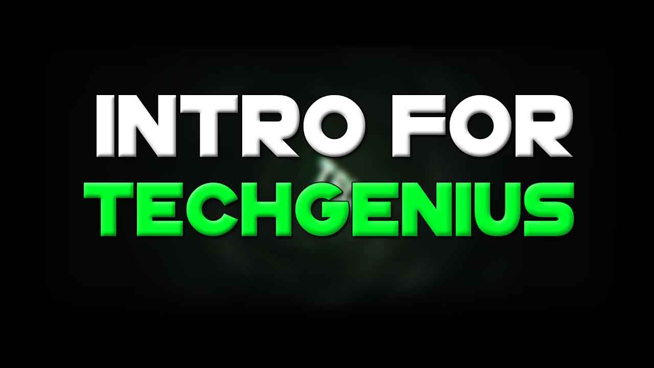 Intro #81 // Tech Genius