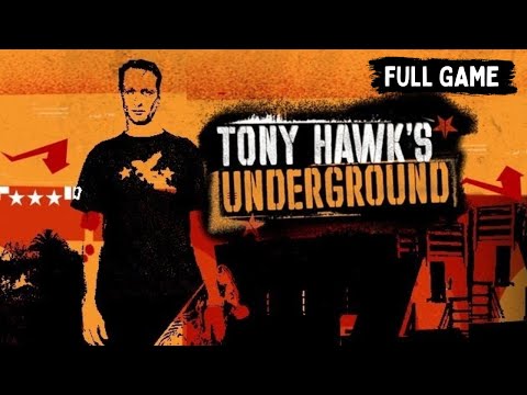 TONY HAWK'S UNDERGROUND | 100% Full Game Walkthrough Sick Difficulty | PC Gameplay