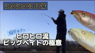 【バス釣り】ヒロヒロが教える！ビックベイトの極意 冬Ｖｅｒ．