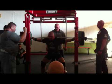 Marcus Heuer 335 KG Deutscher Rekord Kniebeuge