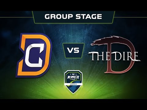 DC vs Dire Game 2 - King's Cup: America Group Stage - @DakotaCox @GranDGranT @KBBQ @Lacoste