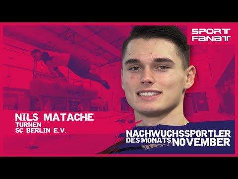 Nils Matache - Nachwuchssportler des Monats November 2020