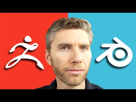 Zbrush vs Blender Side by Side Sculpt | Dragon Featuring Grant Abbitt