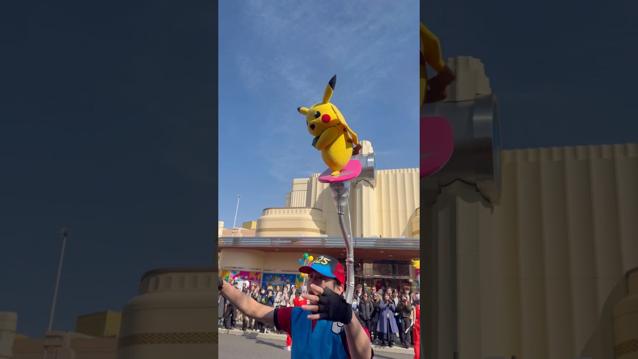 ピカチュウたくさんのパレードがユニバで始まりました♡ #usj #universalstudios #ユニバ #pokemon #pikachu #universal #ポケモン