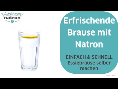 spritzige Erfrischung mit Natronbrause