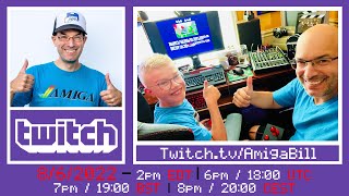 8/6/2022 - Catching up on Amiga News and Playing Chaos Engine with my Nephew Kubus!