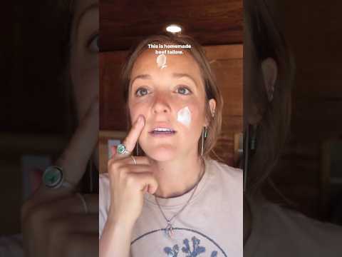 Whipped Beef Tallow! 🙌🏼🌿 #skincare #offgrid #vanlife