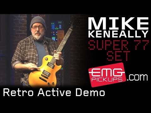 EMG Retro Active pickups with Mike Keneally