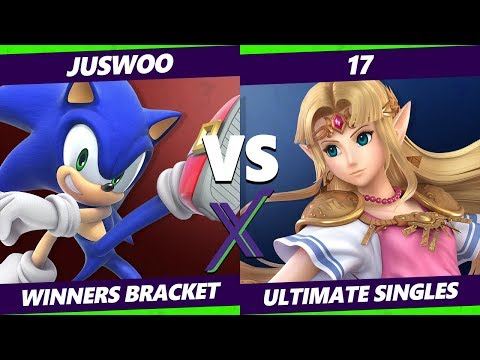 S@X 348 Winners Round 3 - Juswoo (Sonic) Vs. 17 (Zelda) Smash Ultimate - SSBU