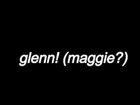 The Walking Dead - Season 6 Finale Ending Scene - Slowed sound - Who died?