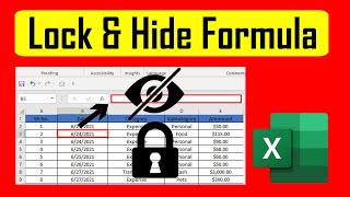 How to Lock and Hide Formula in Excel