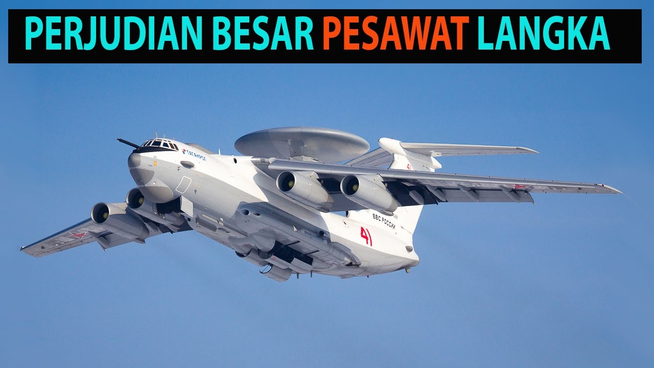 Setelah Tidak Pernah Terbang, A-50 Kini Sangat Sibuk