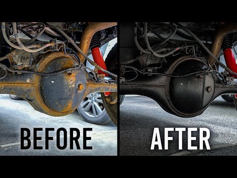 Ford Ranger Rust Removal (Rust Converter + Lanoguard Application)