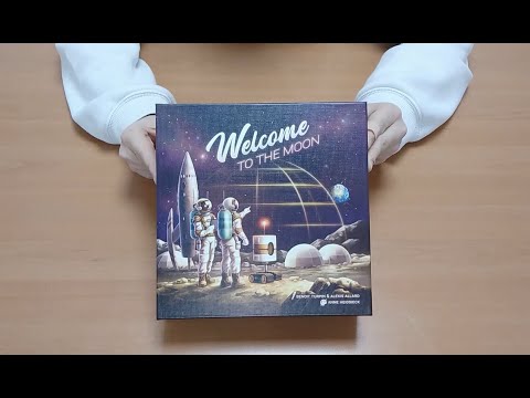 Unboxing Welcome To The Moon - Gioco da Tavolo (108# Unboxing Non Richiesto)