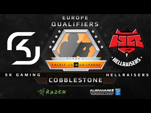 SK Gaming vs HellRaisers - Map 3 - Cobblestone (FACEIT 2015 League EU Qualifiers)