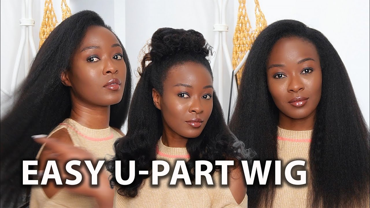 The PERFECT U-PART Wig For Natural Hair! YG WIGS Kinky Straight Texture
