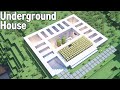 Modern Underground House Tutorial [Architecture major, Minecraft Beginner] [How to Build Minecraft]