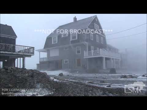 3-13-18 Scituate, Massachusetts Extreme Nor'Easter Conditions