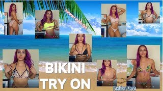 BIKINI TRY ON: Fashion Nova Haul | Review | VERY SURPRISED!
